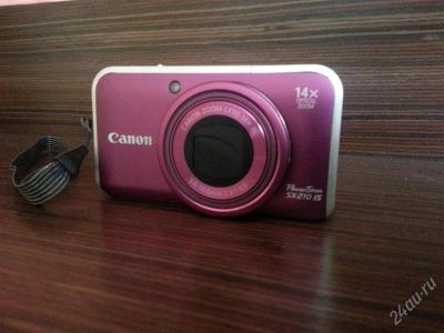 Лот: 2518189. Фото: 1. Продам Canon Power Shot SX210... Цифровые компактные