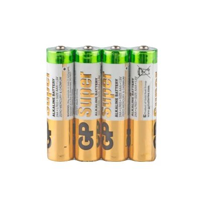 Лот: 21515149. Фото: 1. Батарейка AAA GP Super LR03 SR4... Батарейки, аккумуляторы, элементы питания