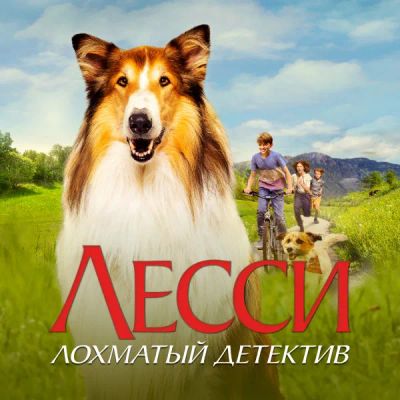 Лот: 24290590. Фото: 1. Лесси – лохматый детектив. Видеозаписи, фильмы