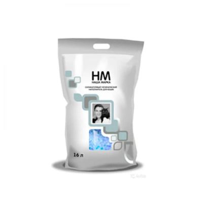 Лот: 7150446. Фото: 1. Наша Марка наполнитель селикагелевый... Миски, лотки, наполнители