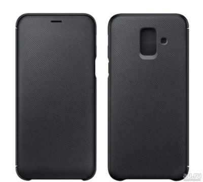 Лот: 17968584. Фото: 1. Чехол samsung galaxy a6+ wallet... Чехлы, бамперы
