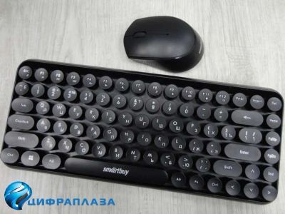 Лот: 16175060. Фото: 1. Комплект беспроводной клавиатура... Клавиатуры и мыши