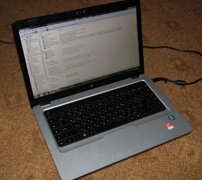 Лот: 4922477. Фото: 1. 3-х ядерный HP G62 AMD Phenom... Ноутбуки