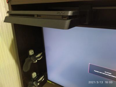 Лот: 17488834. Фото: 1. Крепление для PlayStation 4 slim... Аксессуары для игровых приставок, консолей, геймпады