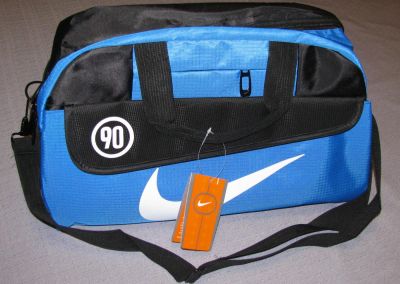 Лот: 4374415. Фото: 1. черно - синяя спортивная сумка... Сумки