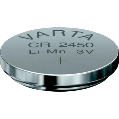 Лот: 7289720. Фото: 1. Батарейка CR 2450 VARTA BL1 Новые... Батарейки, аккумуляторы, элементы питания