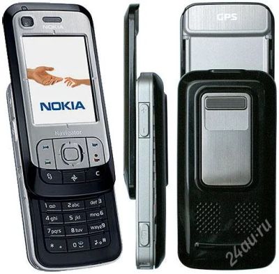 Лот: 90203. Фото: 1. Nokia 6110 Navigator Black. Кнопочные мобильные телефоны