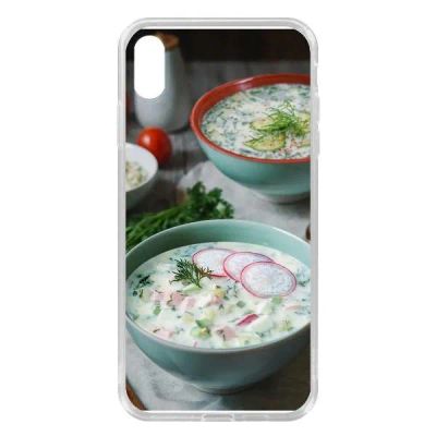 Лот: 25540452. Фото: 1. Чехол Krutoff Clear Case "Окрошка... Чехлы, бамперы