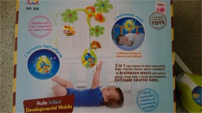 Лот: 9053282. Фото: 1. Мобиль на кроватку. Другое (дети растут)
