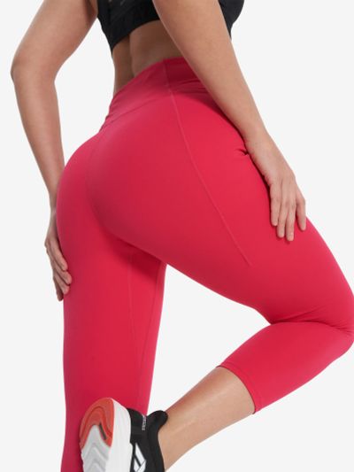 Лот: 25549443. Фото: 1. Легинсы женские Athlex, Красный. Другое (спортивная одежда)