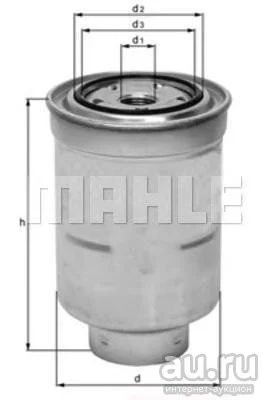 Лот: 18583082. Фото: 1. Фильтр топливный mahle kc 389... Топливная система
