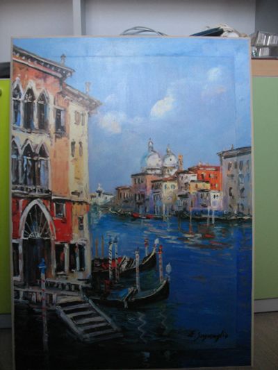 Лот: 11864311. Фото: 1. Картина "Венеция". Картины, гравюры