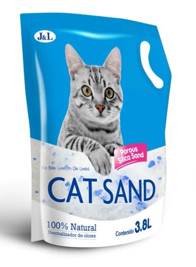 Лот: 16190541. Фото: 1. Наполнитель Cat Sand 3,8л Силикагель. Миски, лотки, наполнители