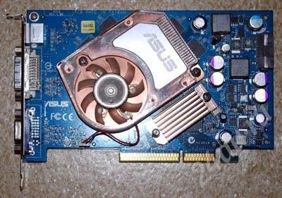 Лот: 21007. Фото: 1. AGP Asus 6600GT TOP 128M. Красноярск