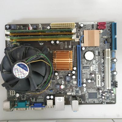Лот: 17392465. Фото: 1. Материнская плата Asus P5KPL-AM... Материнские платы