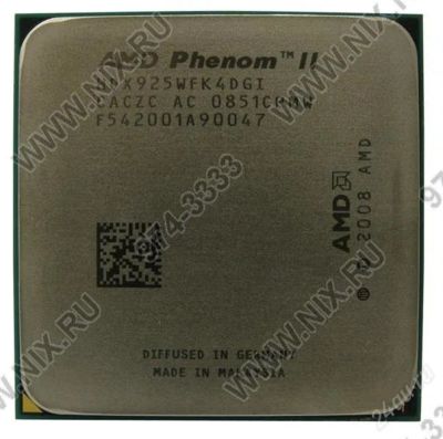 Лот: 1920005. Фото: 1. AMD Phenom II x4 925. Процессоры