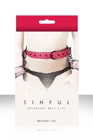 Лот: 19966772. Фото: 1. Ремень на пояс Sinful Restraint... Игрушки