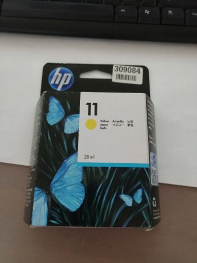 Лот: 13970439. Фото: 1. Картридж струйный HP 11 (C4838A... Картриджи, расходные материалы