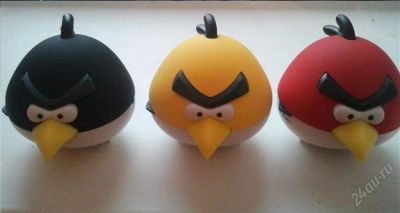 Лот: 2134700. Фото: 1. портативная колонка angry birds... Музыкальные центры, магнитолы
