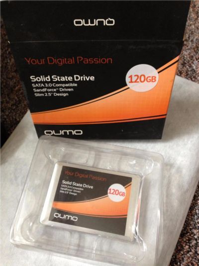 Лот: 7165566. Фото: 1. Диск QUMO SSD Compact 120GB (Модель-QMS120GS... SSD-накопители