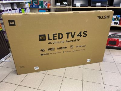 Лот: 16205076. Фото: 1. Телевизор LED Xiaomi Mi TV 4S... Телевизоры