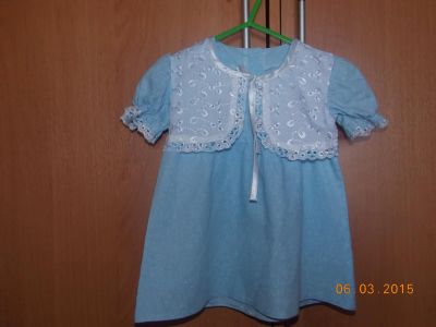 Лот: 5256094. Фото: 1. Платье голубое. Платья, сарафаны