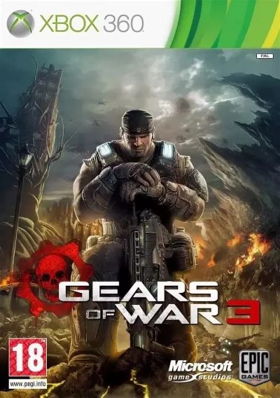 Лот: 14655647. Фото: 1. Gears of War 3 Xbox 360. Игры для консолей