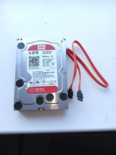 Лот: 16836985. Фото: 1. Жёсткий диск WD RED 4TB. Жёсткие диски (HDD)