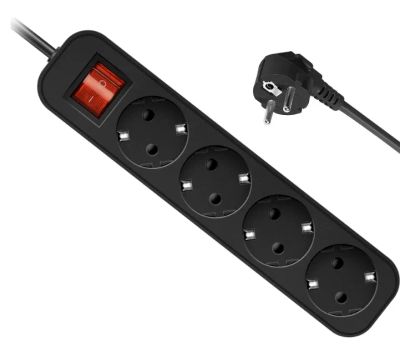 Лот: 25352687. Фото: 1. Удлинитель DEFENDER G418, 4 розетки... Другое (комплектующие)