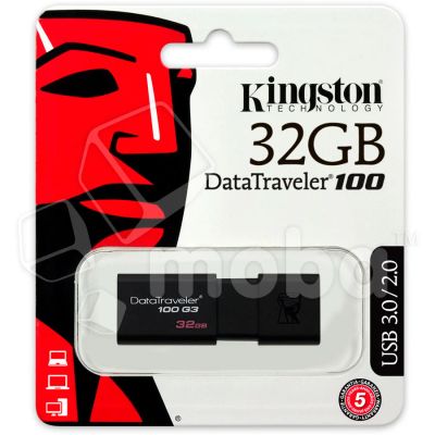 Лот: 19007359. Фото: 1. USB-флеш (USB 3.0) 32GB Kingston... USB-флеш карты