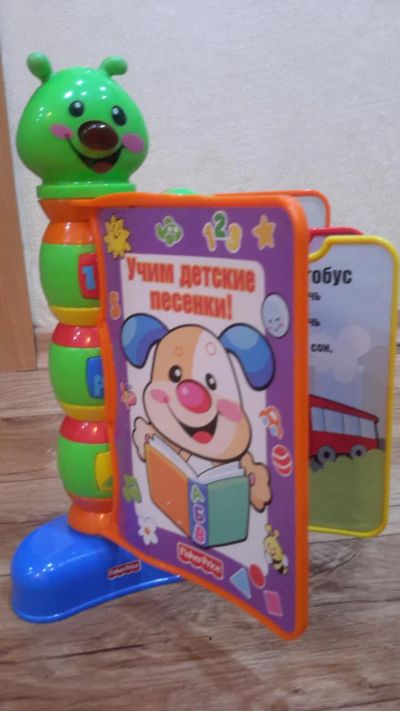 Лот: 8808403. Фото: 1. Fisher price книжка развивающая. Развивающие