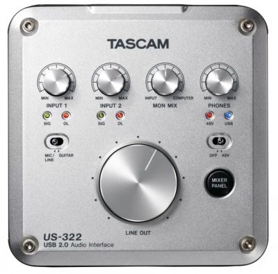 Лот: 6376308. Фото: 1. Внешняя звуковая карта Tascam... Звуковые карты