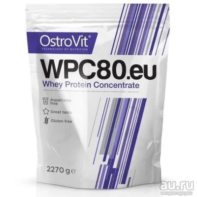Лот: 13046099. Фото: 1. Протеин WPC80 от OstroVit (Спортивное... Фитнес, аэробика и гимнастика