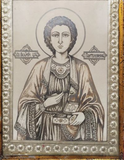 Лот: 24588696. Фото: 1. Старинная икона. Не с рубля. Иконы