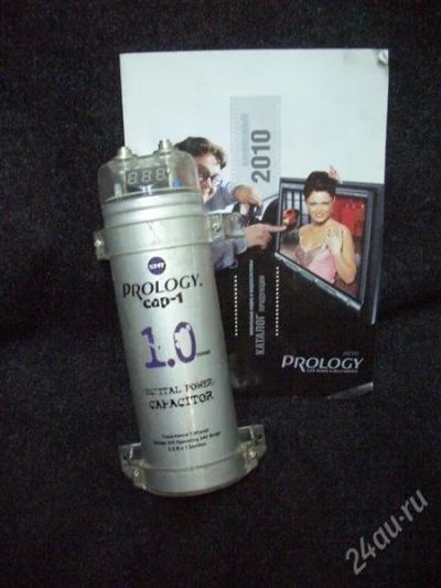 Лот: 1510189. Фото: 1. Кондёр Prology 1Farad c цифровым... Аксессуары для автозвука