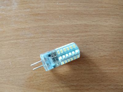 Лот: 15917997. Фото: 1. G4 led 48 диодов холодный свет. Лампочки
