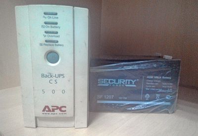 Лот: 5312033. Фото: 1. ИБП Бесперебойник APC Back-UPS... ИБП, аккумуляторы для ИБП