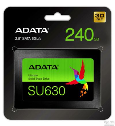 Лот: 15185490. Фото: 1. SSD 240 Gb SATA 6Gb/s ADATA Ultimate... SSD-накопители