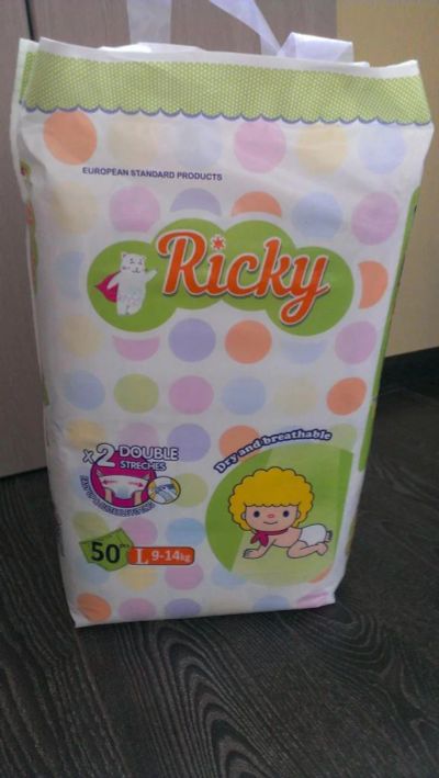 Лот: 7395646. Фото: 1. подгузники трусики Ricky Sun L... Детская гигиена
