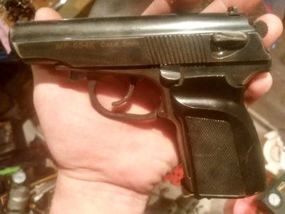 Лот: 20547142. Фото: 1. пневматический пистолет МР-654К. Пневматическое оружие