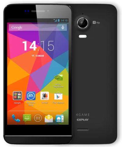 Лот: 7069592. Фото: 1. Explay 4Game black. Смартфоны