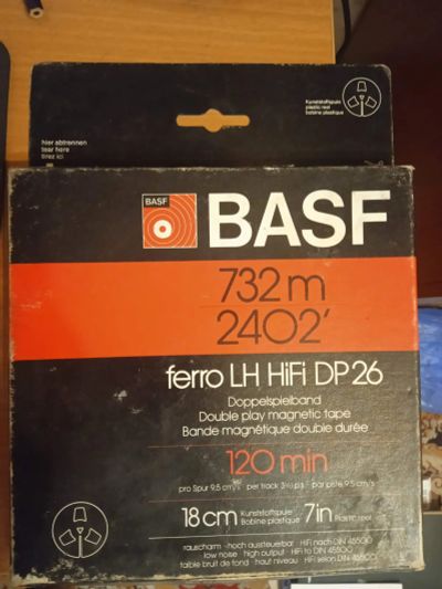 Лот: 25125739. Фото: 1. Магнитная пленка BASF 732m ferro... Другое (аудиотехника)