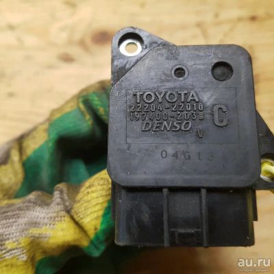 Лот: 18531026. Фото: 1. Датчик расхода воздуха Toyota... Электрооборудование
