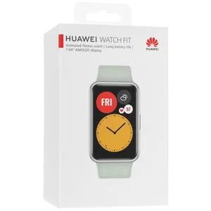 Лот: 17299312. Фото: 1. Смарт-часы Huawei Watch Fit/ Зелёные. Смарт-часы, фитнес-браслеты, аксессуары