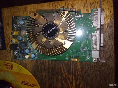 Лот: 9655422. Фото: 1. Foxconn nvidia 8600 GTS 256Mb. Видеокарты