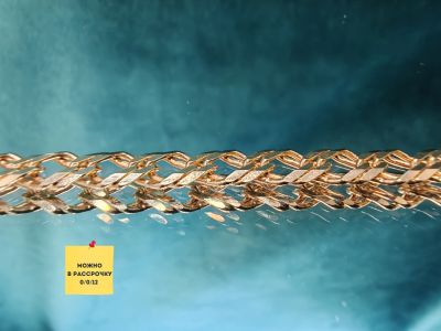 Лот: 20825582. Фото: 1. Золотой браслет 585 (Кр 43379). Браслеты