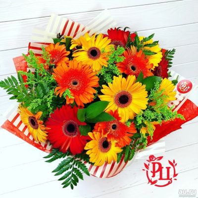 Лот: 13824274. Фото: 1. Лот № 575 Букет Цитадель - 2250р... Свежие цветы