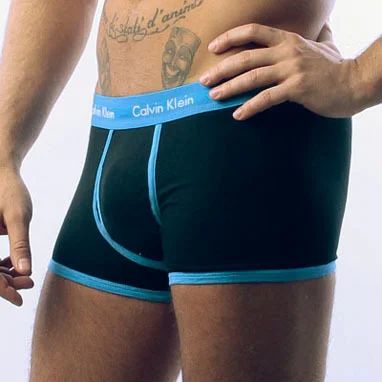 Лот: 3238391. Фото: 1. мужские трусы Calvin Klein сине-черные. Нижнее бельё, плавки, шорты для плавания