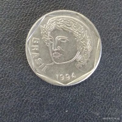 Лот: 19002814. Фото: 1. Бразилия 1994 25 сентаво. Америка