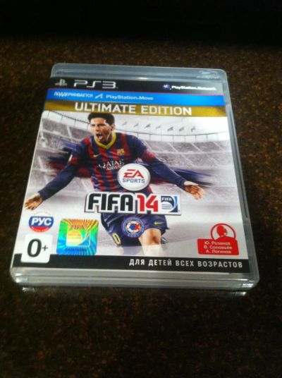 Лот: 4961917. Фото: 1. Игра FIFA 14 для PlayStation 3... Игры для консолей